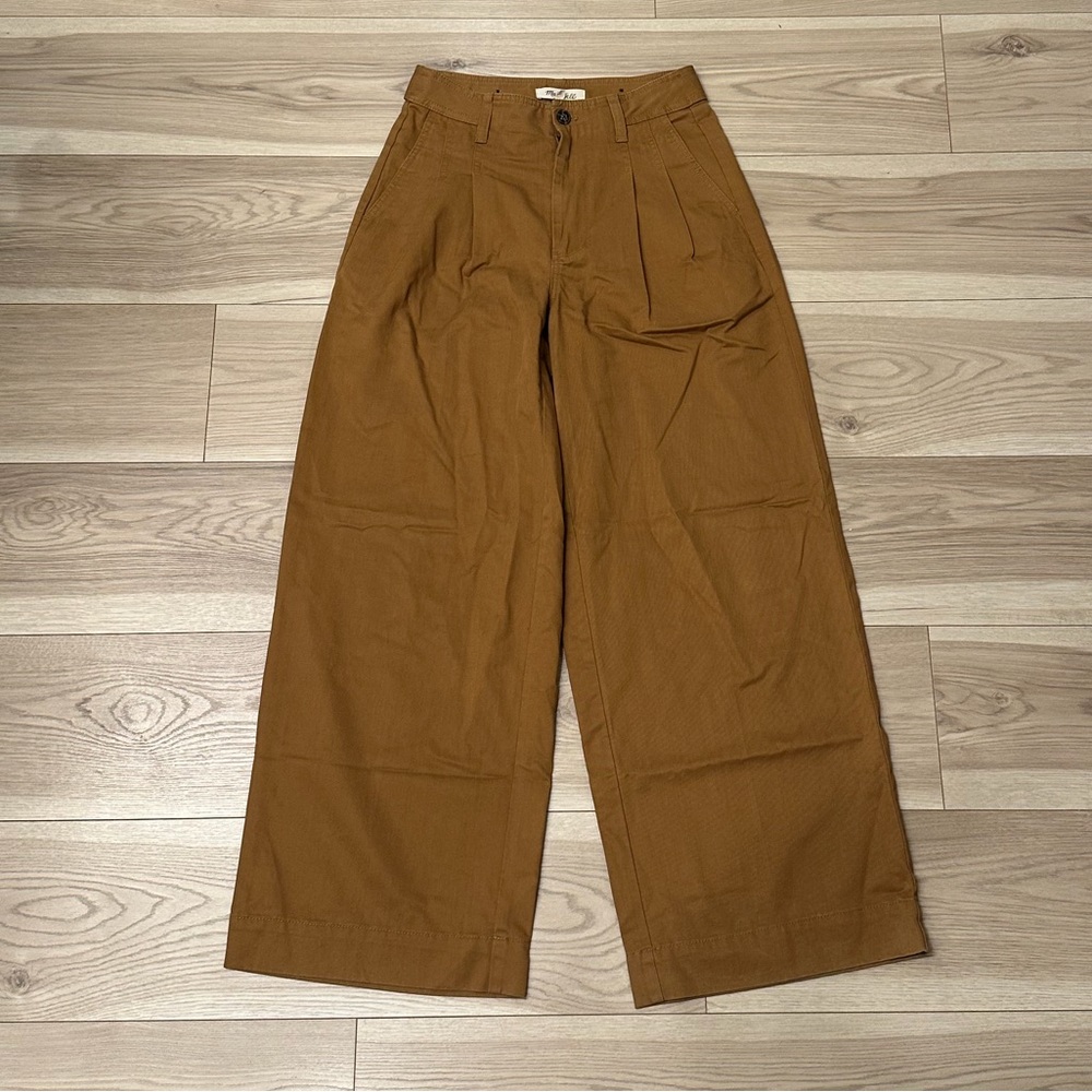 Madewell Corwin Pleated Straight Pants